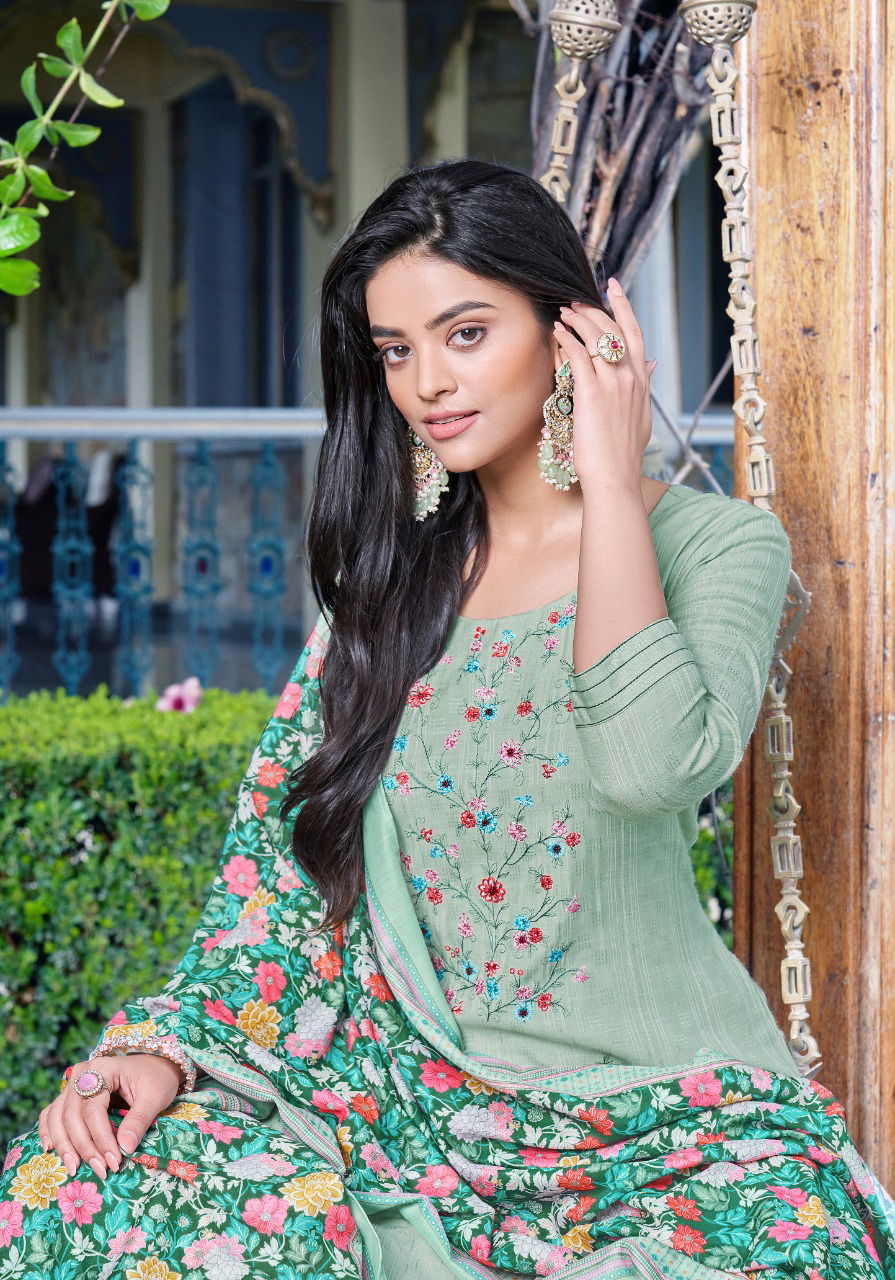 Pink Mirror New Exclusive Wear Designer Fancy Printed Kurti Bottom With Dupatta Collection